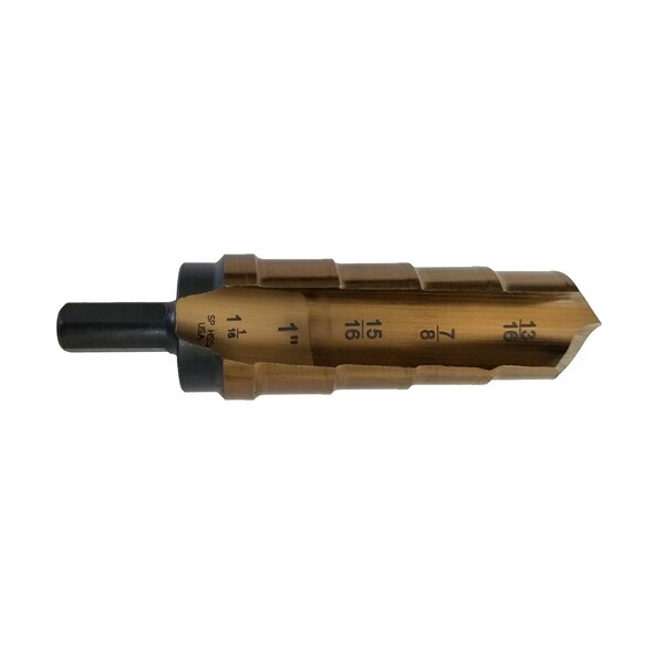 Rockmount Research And Alloys LaserBest Step Reamer, Premium Cutting Tool for Enlarging or Deburring Holes, 13/16" to 17/16" dia. 90584 - main